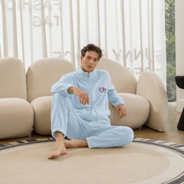 Men's Pajama Velvet Set - Image 4