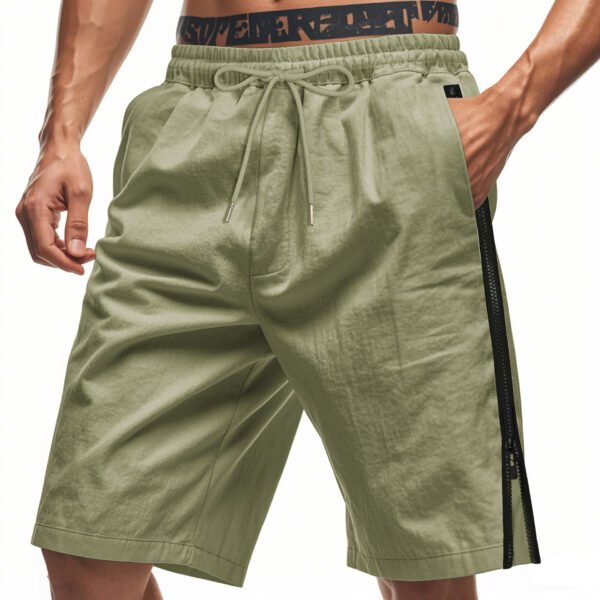Men's Casual Breathable Outdoor Sports Quick-drying Loose Straight Shorts - Image 2