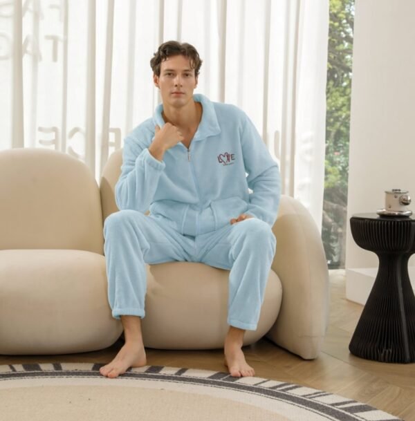 Men's Pajama Velvet Set - Image 6