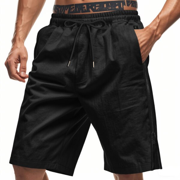 Men's Casual Breathable Outdoor Sports Quick-drying Loose Straight Shorts - Image 7