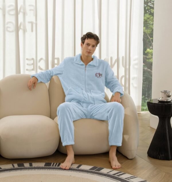 Men's Pajama Velvet Set - Image 10