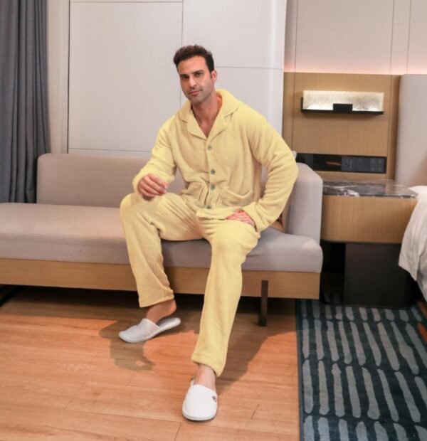 Men's Pajama Velvet Set - Image 2