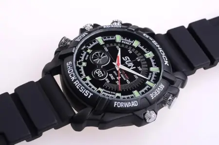 GITO Spy Watch Camera Bracelet ( black, Standard )