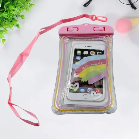 Waterproof Pouch Zip Lock Mobile Cover Under Water Mobile Case For All Type Mobile Phones ( default, Standard ).