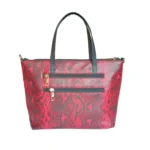 Stylish Handbag For Women & Girls (Tote) Made With Vegan Leather ( red, Standard )