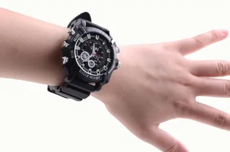 GITO Spy Watch Camera Bracelet ( black, Standard )