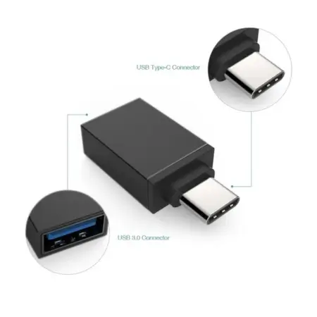 Type-C OTG Adapter - Micro USB to USB-C Converter for Data Transfer & Charging ( default, Standard )