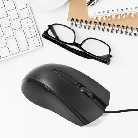 Computer Laptop Wired Optical Mouse, X2 (1 Pc) - 1200 DPI Accuracy ( default, Standard )