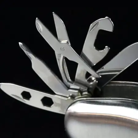 Battery Operated Multi Tool Led Flashlight, All in One Tool Light (1 Pc / Battery Not Included) ( default, Standard ).