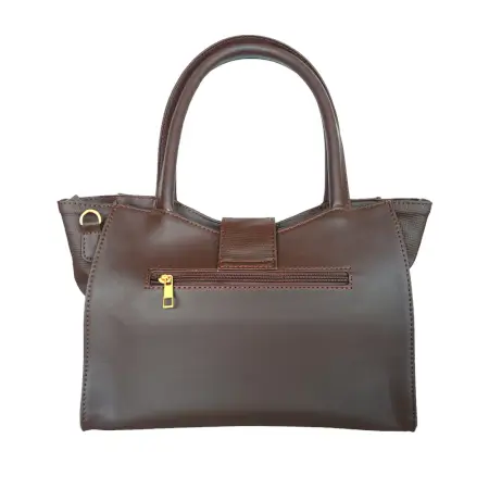 Stylish Handbag For Women & Girls (Shoulder Bag) Made With Vegan Leather ( brown, Standard )