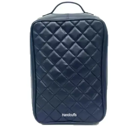 Shoe Bag Footwear Organizer PU Leather Multipurpose Portable Shoes Storage Bags ( blue, OneSize )