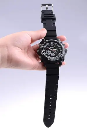 GITO Spy Watch Camera Bracelet ( black, Standard )