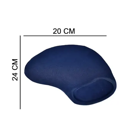 AWRIST S Mouse Pad with Wrist Support Comfortable and Ergonomic Design for Computer and Laptop Use ( default, Standard )