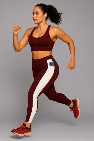 Premium Quality Activewear Yoga Tights | Mid-Waist Gym Pants | Stretchable Workout Wear for Girls or Women ( default, S )