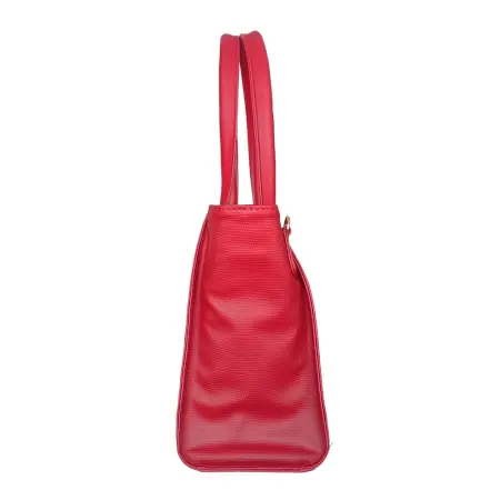 Stylish Handbag For Women & Girls (Shoulder Bag) Made With Vegan Leather ( red, Standard )