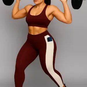 Premium Quality Activewear Yoga Tights | Mid-Waist Gym Pants | Stretchable Workout Wear for Girls or Women ( default, S )